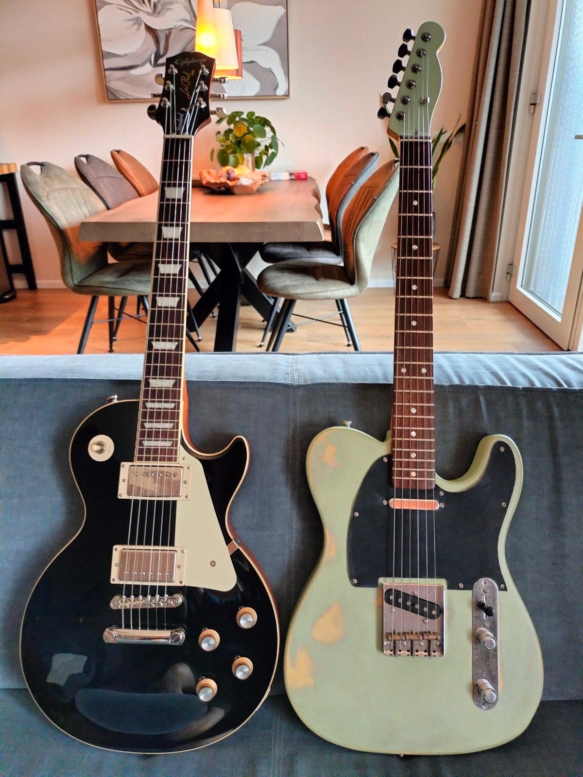 Les Paul standard en Telecaster, Muziek en Instrumenten, Ophalen, Epiphone