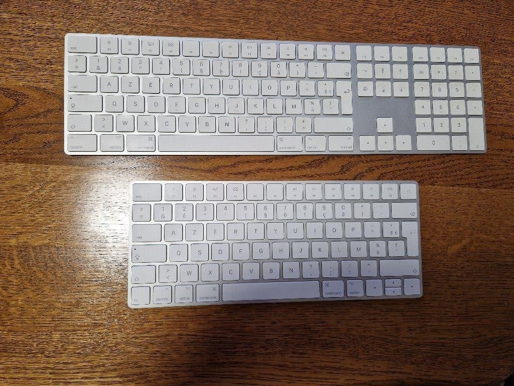 Clavier sans fil Apple AZERTY, Informatique & Logiciels, Claviers, Comme neuf, Azerty, Sans fil, Enlèvement
