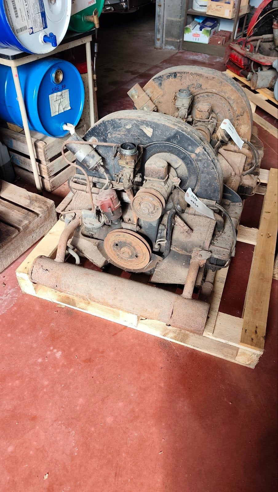 vw kever motoren 25pk, 30pk, 34pk,.. + onderdelen, Auto-onderdelen, Ophalen