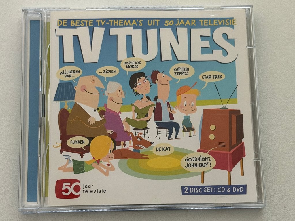 TV Tunes (Beste TV-Thema's Uit 50 Jaar Televisie) CD + DVD, CD & DVD, CD | Musiques de film & Bandes son, Bande originale de série télévisée