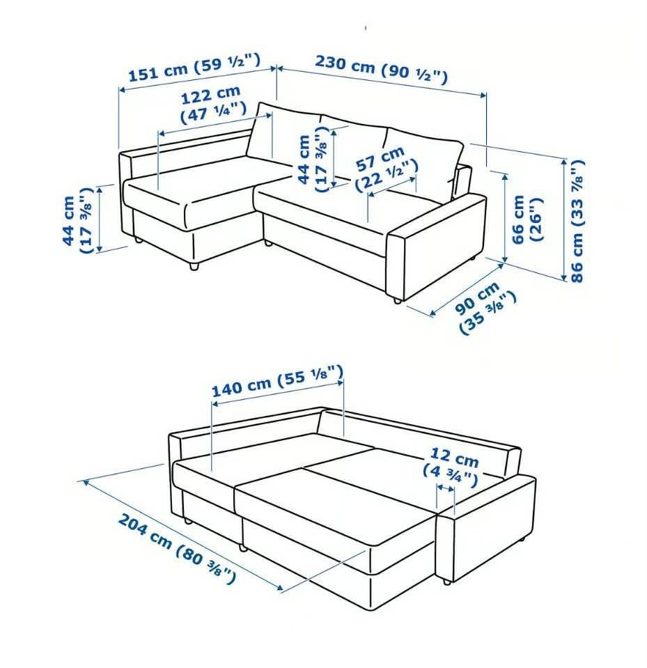 Canape lit, Neuf, 90 cm, Gris, Queen size