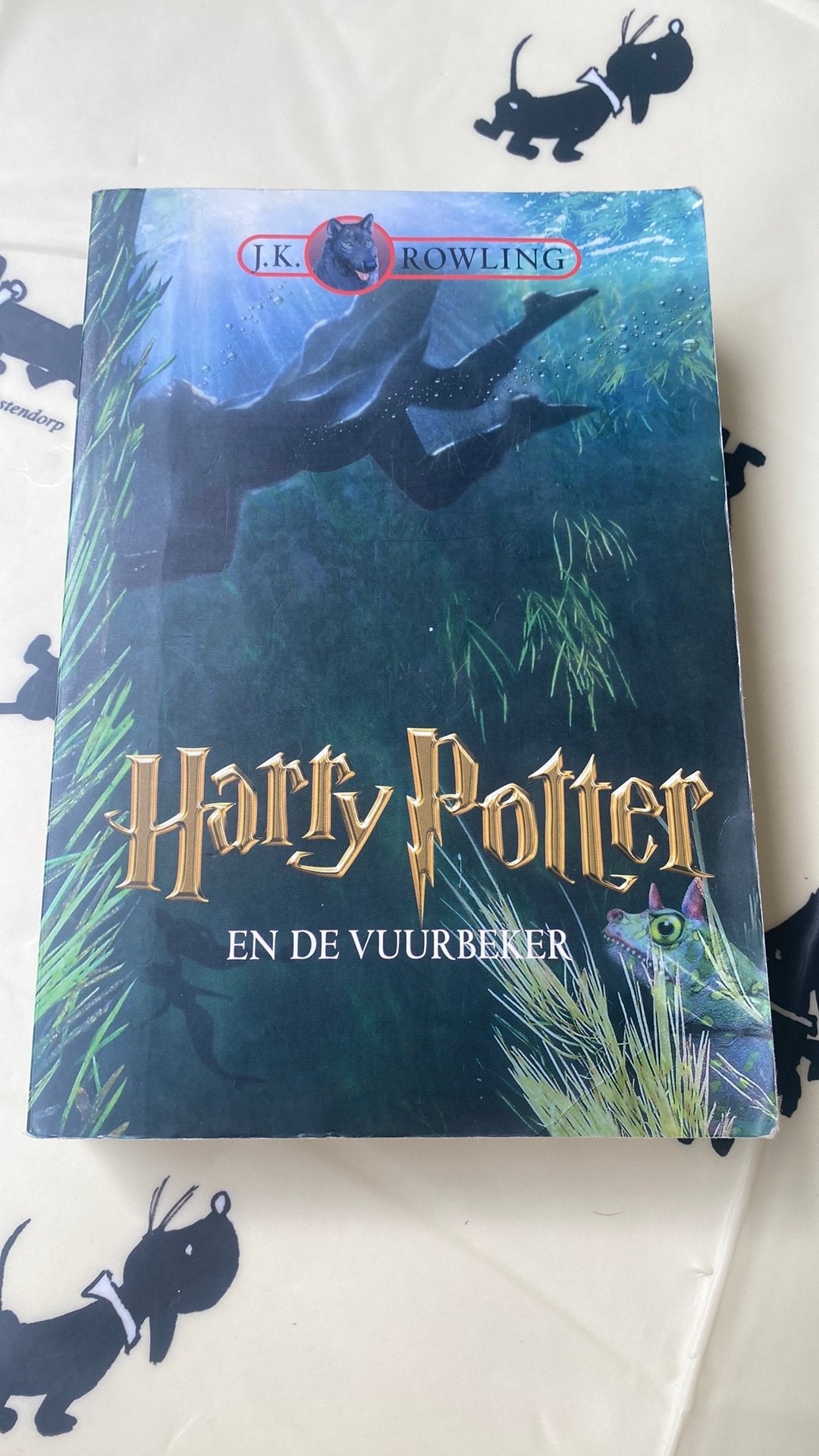 J.K. Rowling - Harry Potter en de vuurbeker, Ophalen, J.K. Rowling