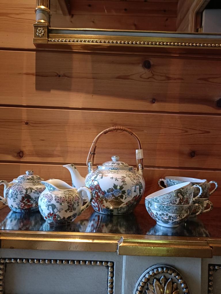 Chinees theeservies, Ophalen
