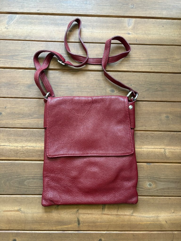 Rode handtas, Enlèvement ou Envoi, Utilisé, Rouge, Sac à main