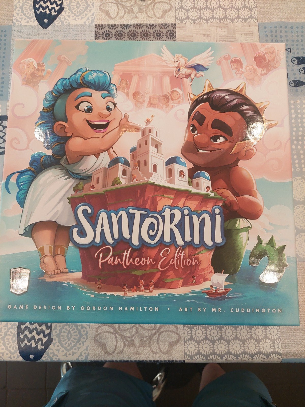 Bordspel: Santorini Pantheon Edition (ongespeeld), Consoles de jeu & Jeux vidéo, Jeux | PC, Enlèvement