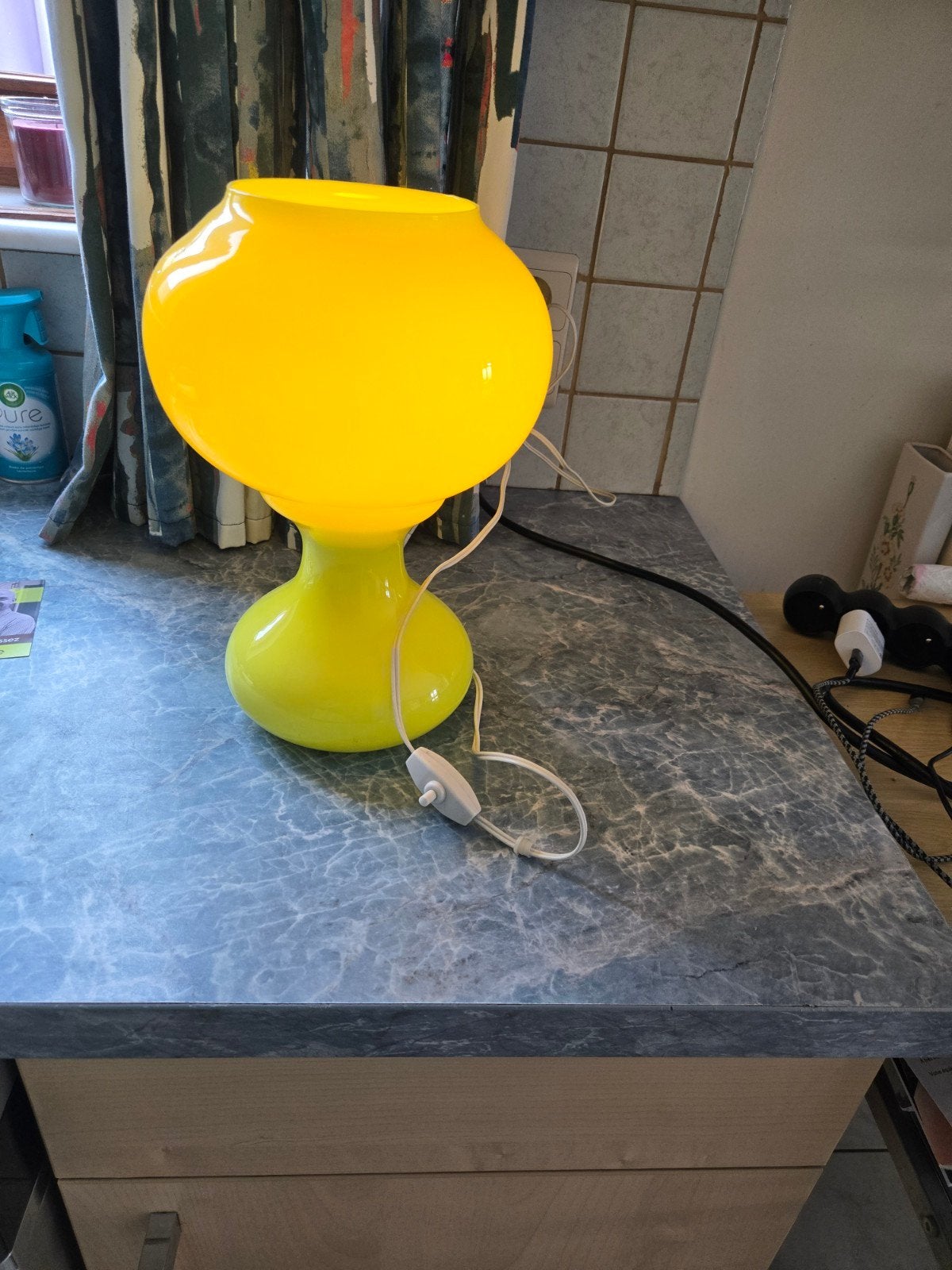Lampe en opaline, Maison & Meubles, Enlèvement