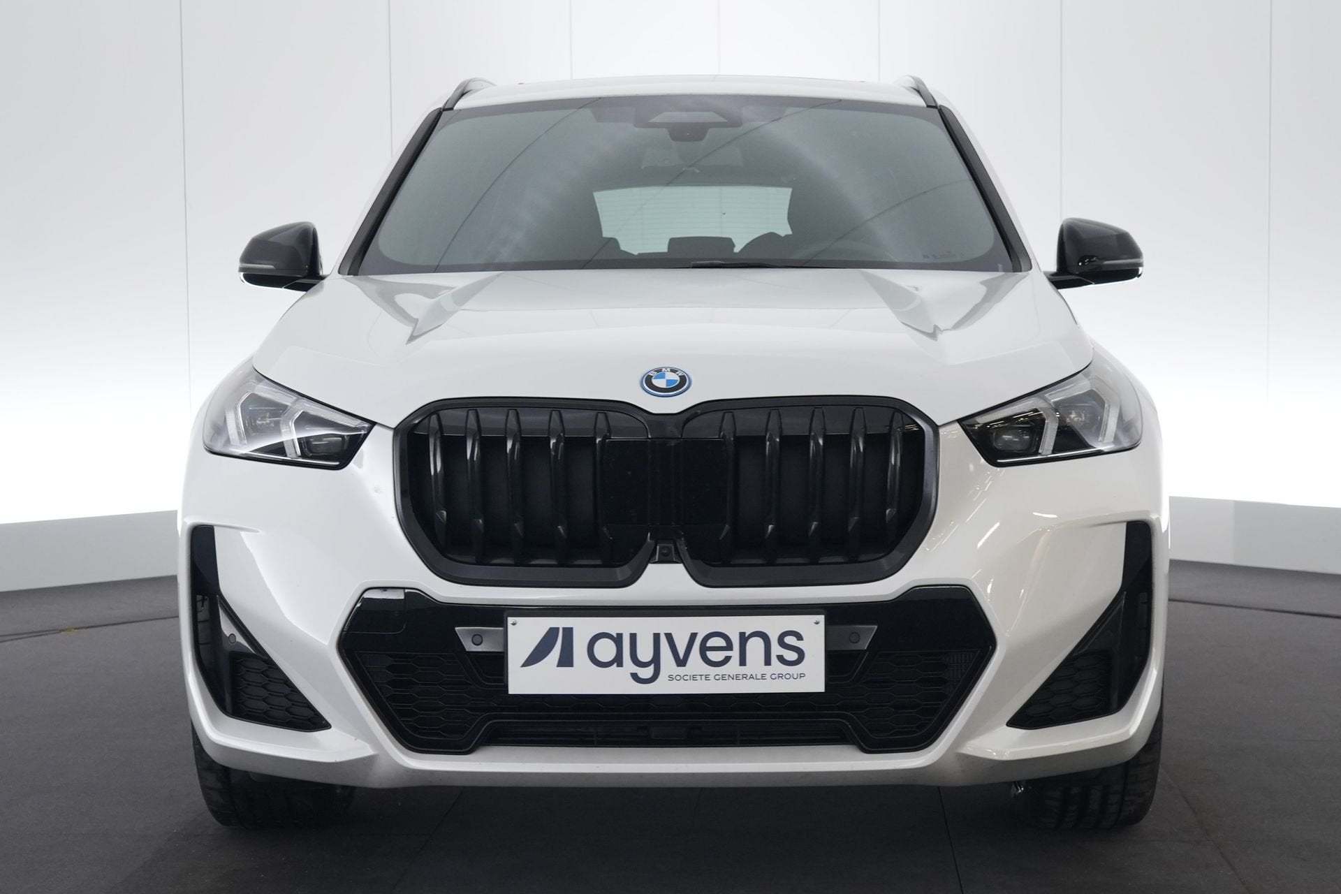 (2GKF808) BMW X1, Auto's, 110 kW, 19 g/km, Leder en Stof, Wit