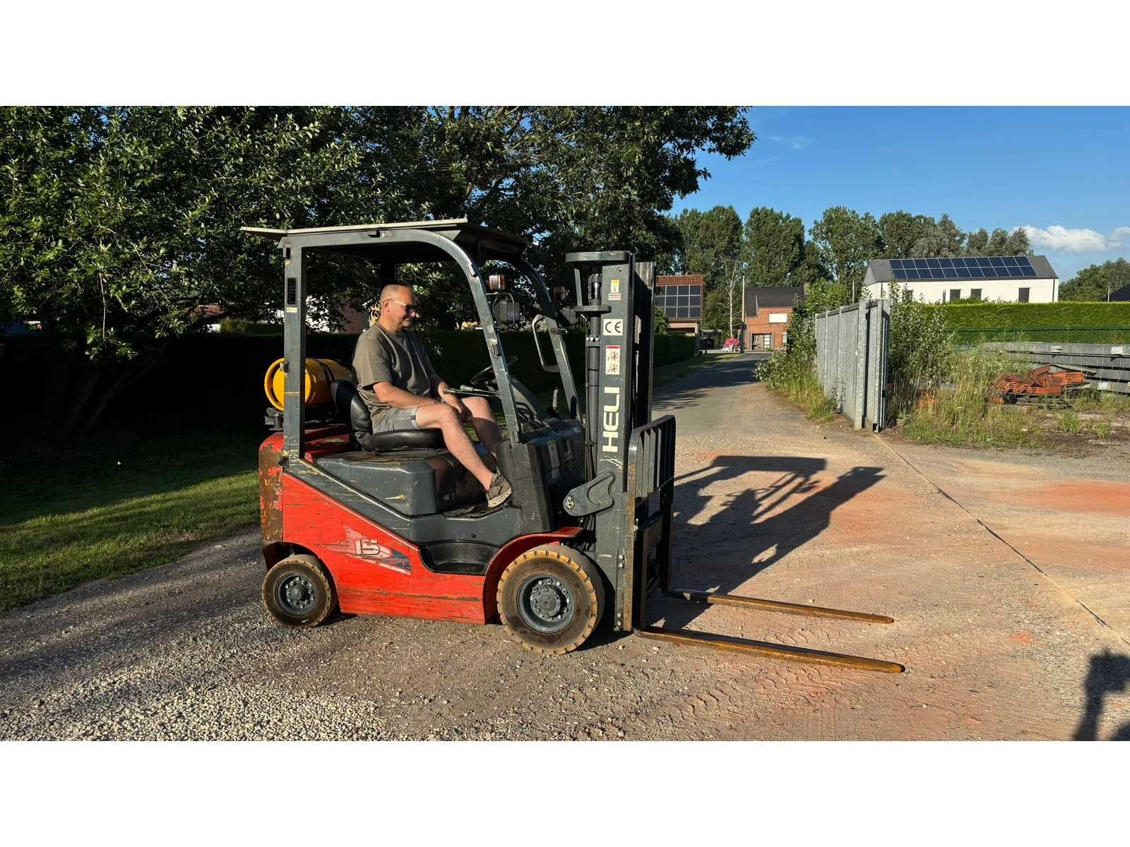 2016 Heli H3 Vorkheftruck LPG - functioneel, Zakelijke goederen, Machines en Bouw | Heftrucks en Intern transport, LPG, Heftruck