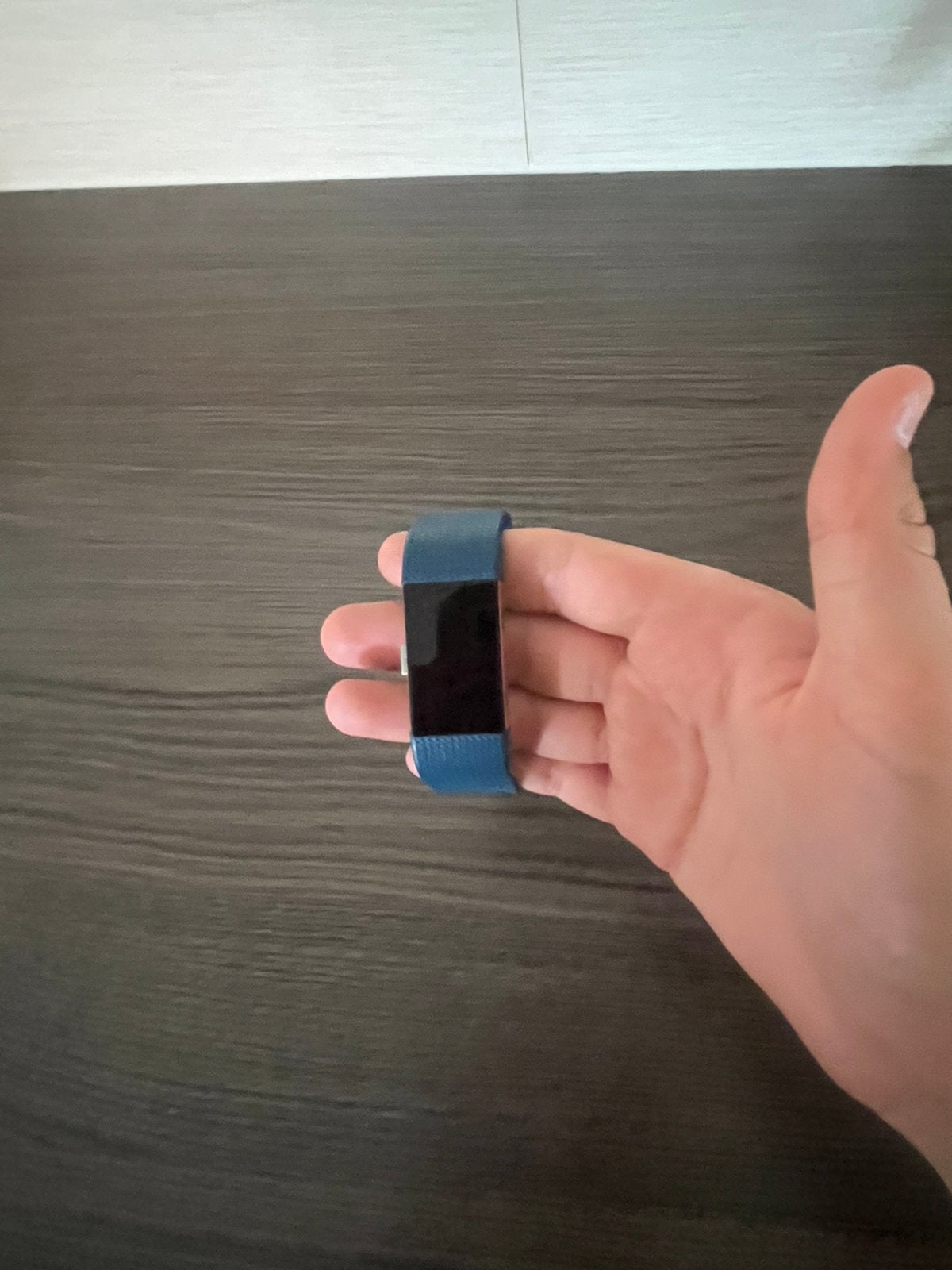 Fitbit horloge, Enlèvement ou Envoi, Avancer d'un pas, Comme neuf, Bleu