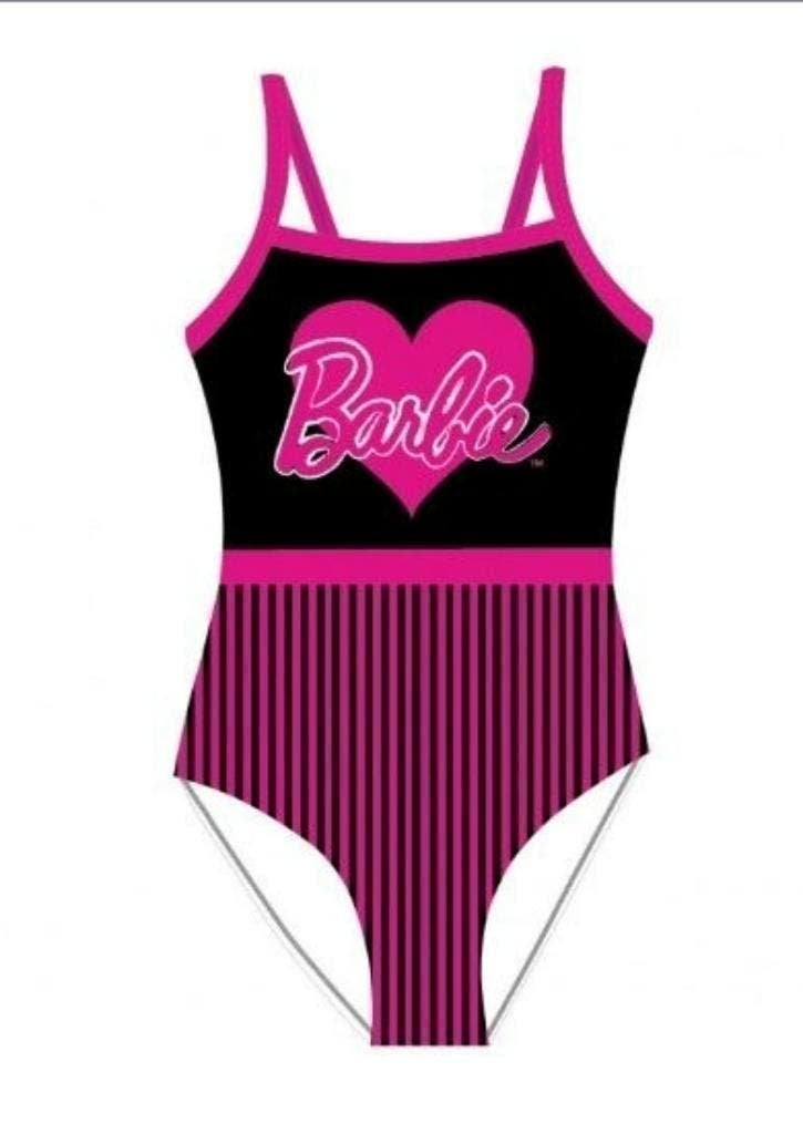 Barbie Zwempak / Badpak - Maat 104/110 - 116/122 - 128/134, Kinderen en Baby's, Kinderkleding | Kinder-zwemkleding, Maat 116, Meisje