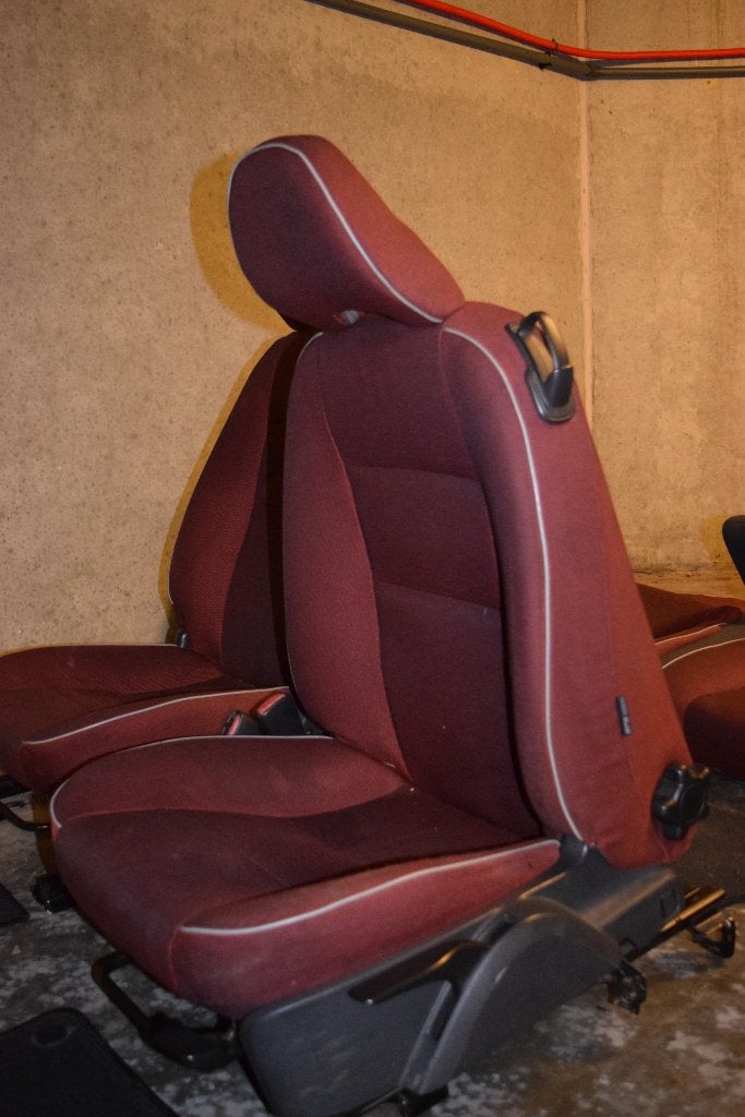 Compleet Volvo C30 Sportinterieur – Cranberryrood + wit, Ophalen of Verzenden, Gebruikt, Volvo