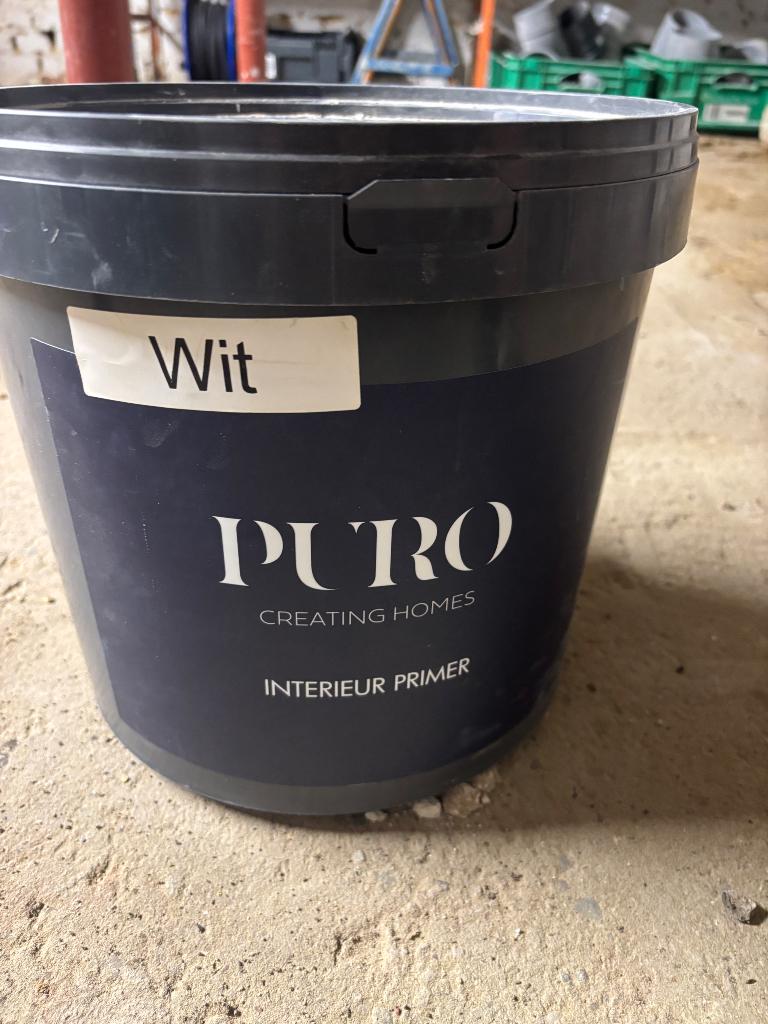 Puro verf en primer, Ophalen, Wit, Nieuw, Verf