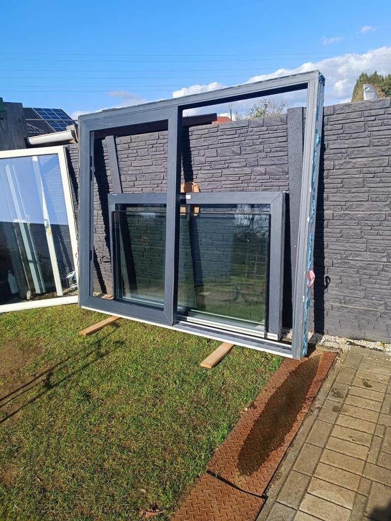 Te Koop schuifdeur merk Schüco, Ophalen