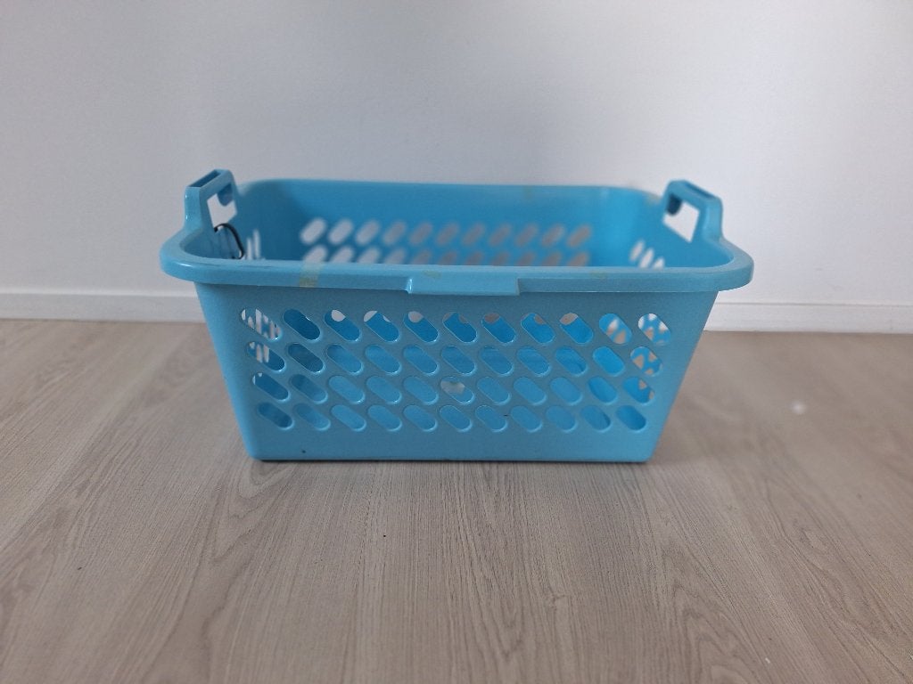 Hele grote wasmand, Enlèvement, Utilisé, Bleu, Panier à linge