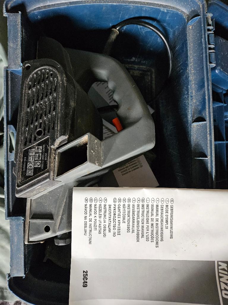 Kinzo 25C49 schaafmachine, Doe-het-zelf en Bouw, Ophalen of Verzenden, Gebruikt, Elektrisch