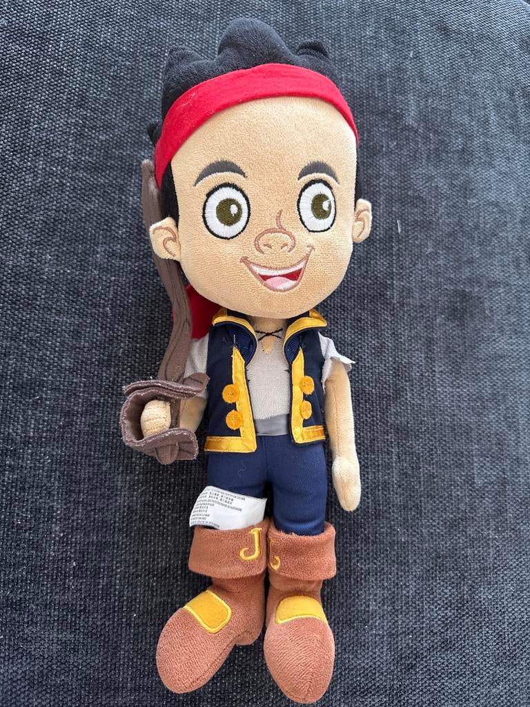 Poupée pirate - peluche douce (bon état), Enlèvement, Utilisé, Moyen (20 à 80 cm)