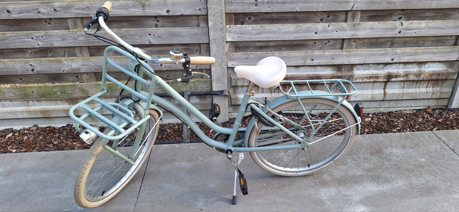 Meisjes fiets 24 inch muntgroen, Fietsen en Brommers, Ophalen, 24 inch