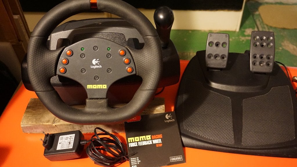 Volant avec pédales pour jeux vidéo, Consoles de jeu & Jeux vidéo, Jeux | PC, Enlèvement, Comme neuf