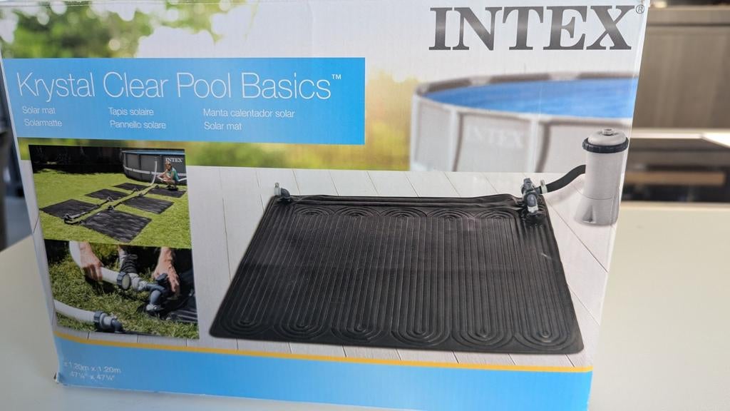 Intex solar mat zonnemat zwembad, Tuin en Terras, Ophalen, Nieuw, Verwarming