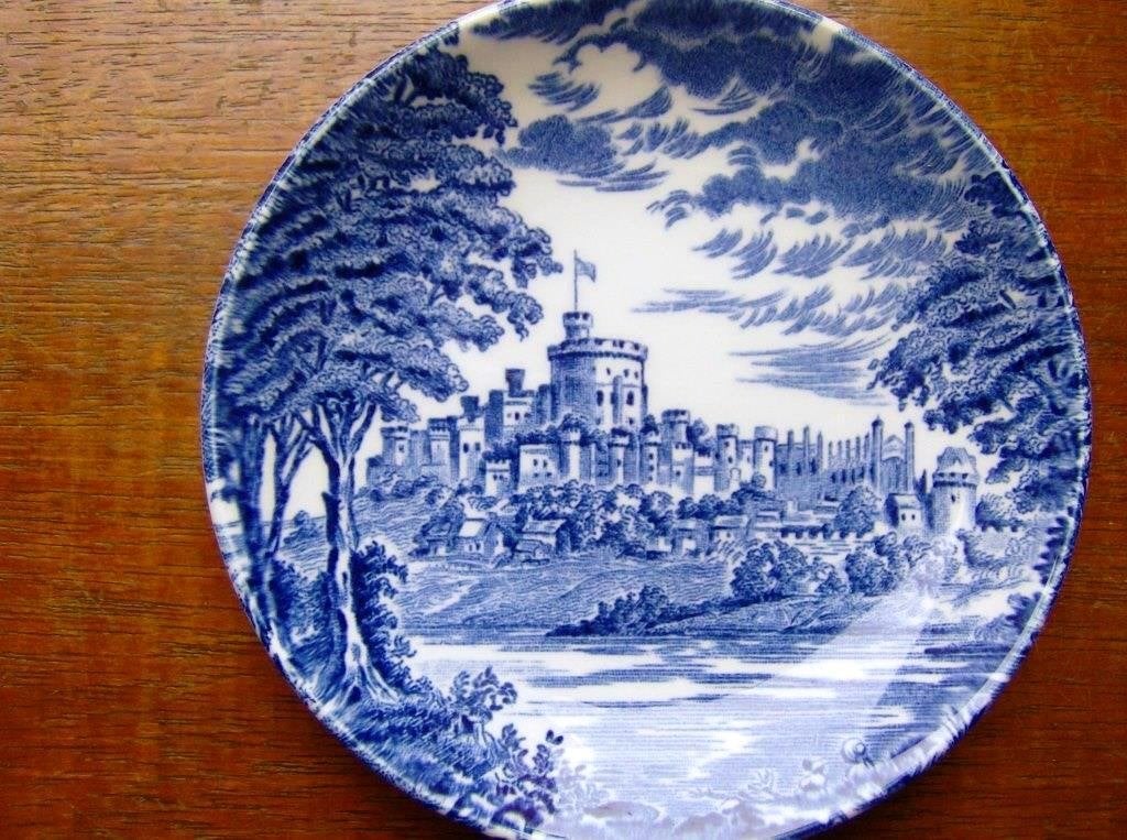 6 x Britain Enoch Wedgwood Tunstall LTD /borden -10,5 x 10,5, Ophalen