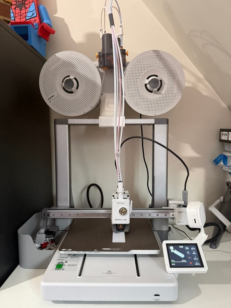 Imprimante 3D Bambu Lab A1 combo Parfait pour les débutants, Wi-Fi intégré, Bambulab, Comme neuf, Enlèvement