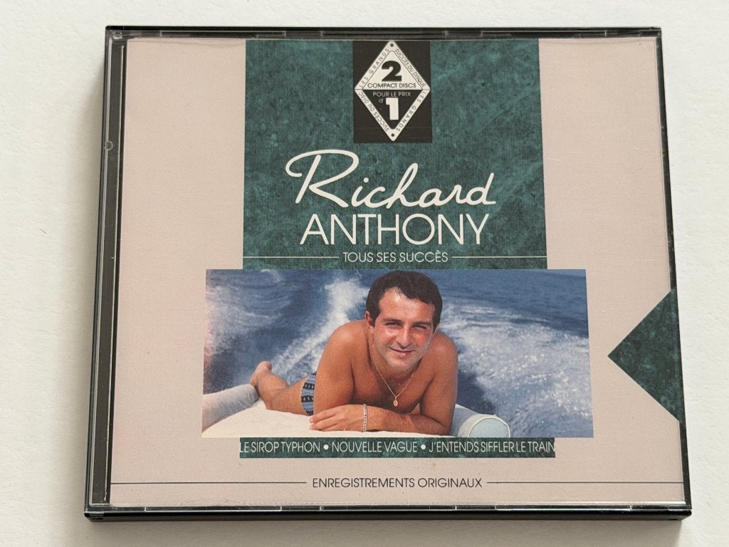 Richard Anthony – Tous Ses Succès, Enlèvement ou Envoi, Utilisé, Compilation, Blues