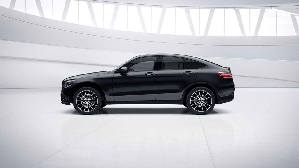Mercedes-Benz GLC-Klasse 250 4MATIC Coupé AMG Line | Panora, Autos, Entreprise, Entretenue par le concessionnaire, Noir, 5 portes