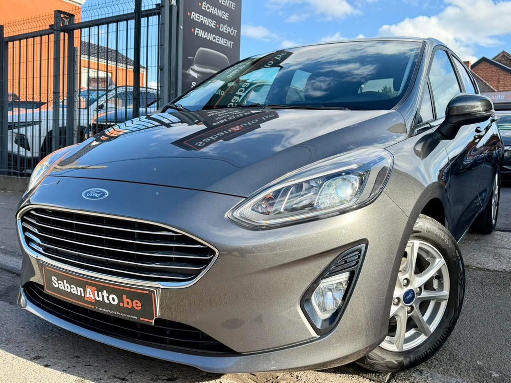 Ford Fiesta 1.0 Ecoboost Essence TITANIUM Euro 6 D-Temp 2021, Autos, Argent ou Gris, Achat, Euro 6, Entreprise