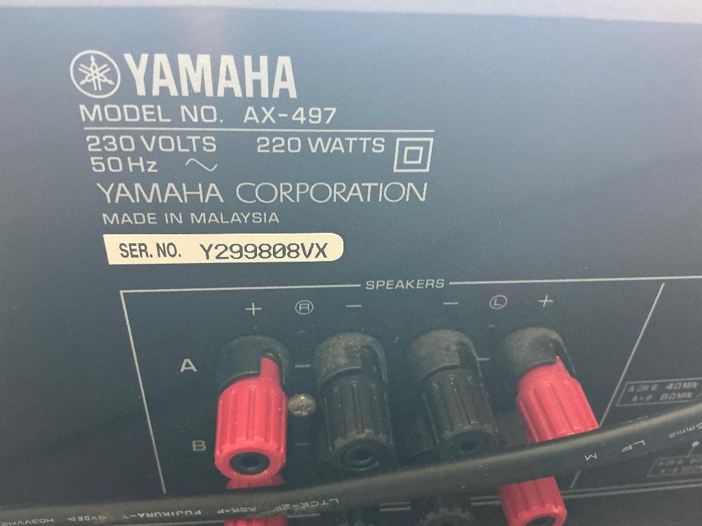 Versterker, Enlèvement, Utilisé, 120 watts ou plus, Yamaha