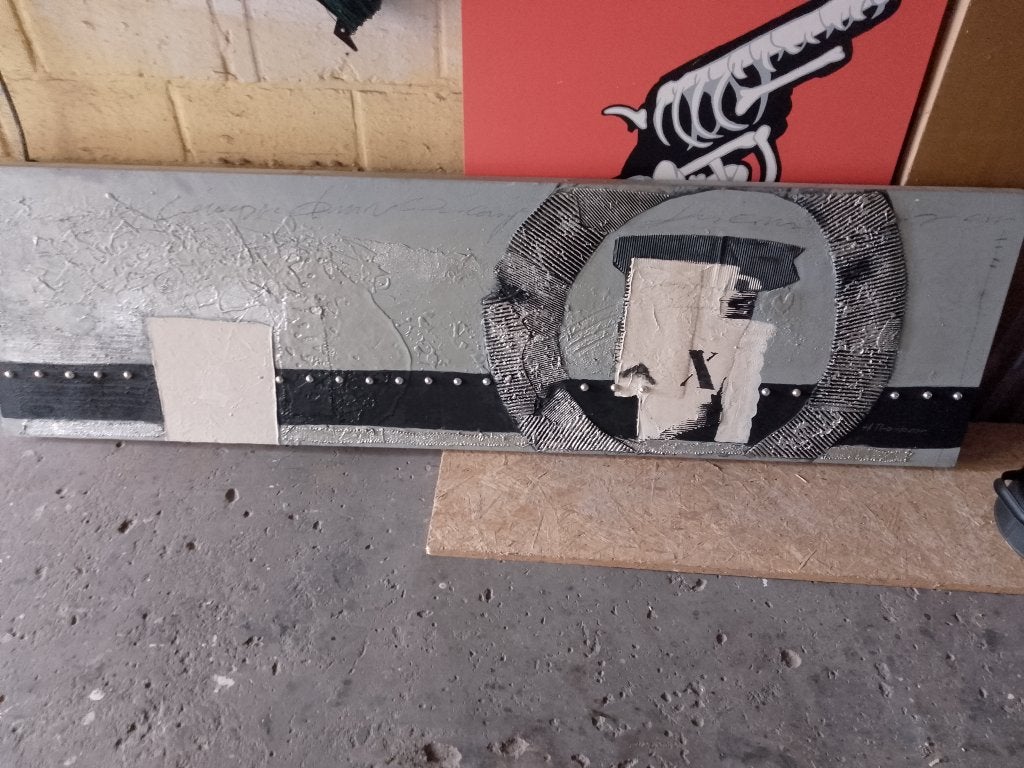 groot kunstwerk, Antiquités & Art, Art | Peinture | Moderne, Enlèvement