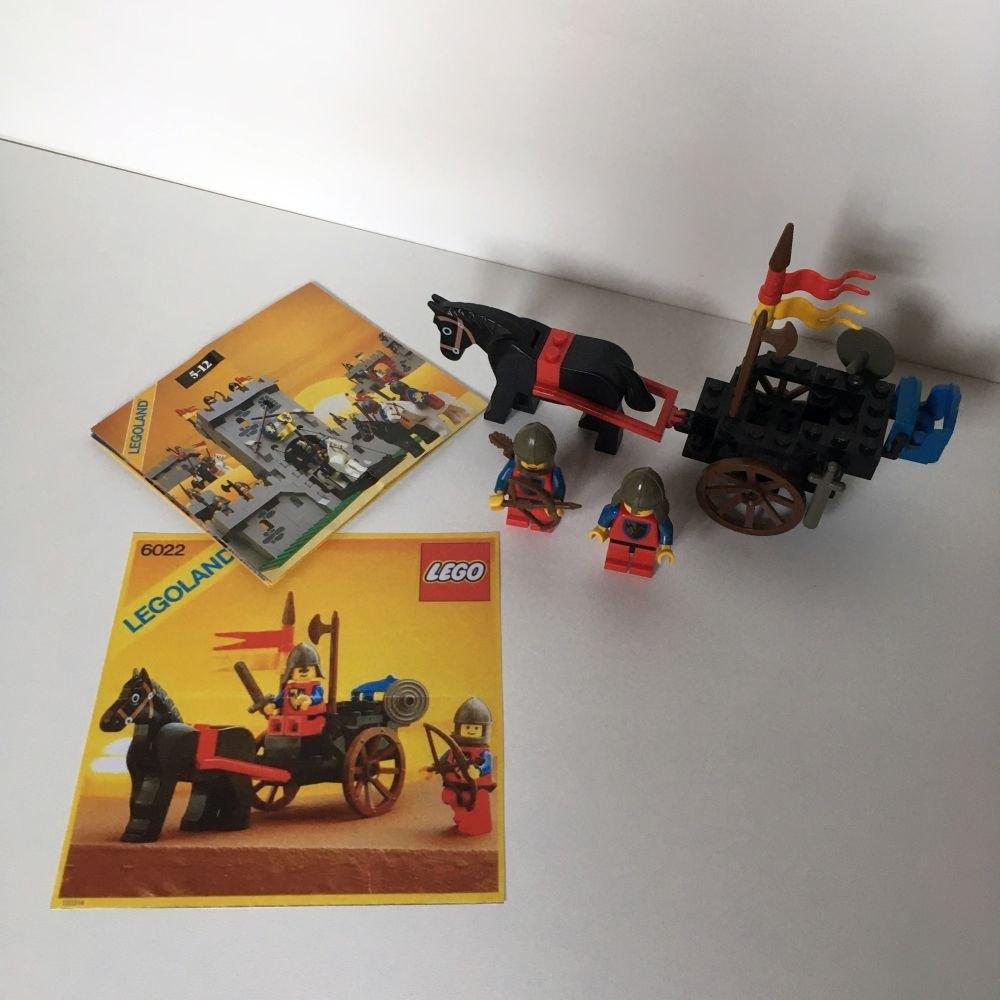Lego Ridders - Paard en wagen - 6022, Kinderen en Baby's, Speelgoed | Duplo en Lego, Gebruikt, Lego, Ophalen of Verzenden, Compleet
