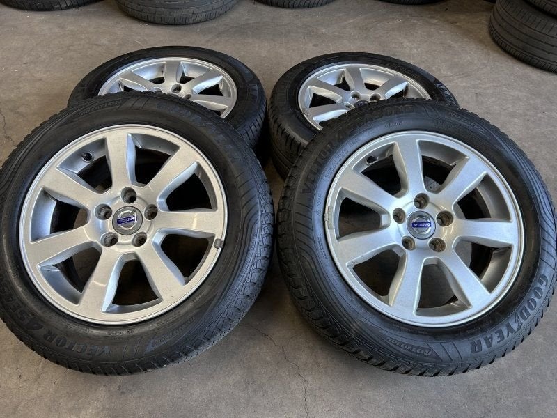 16 inch originele Oden velgen + all season banden Volvo V60, Pneus et Jantes, 4 Saisons, 16 pouces, -