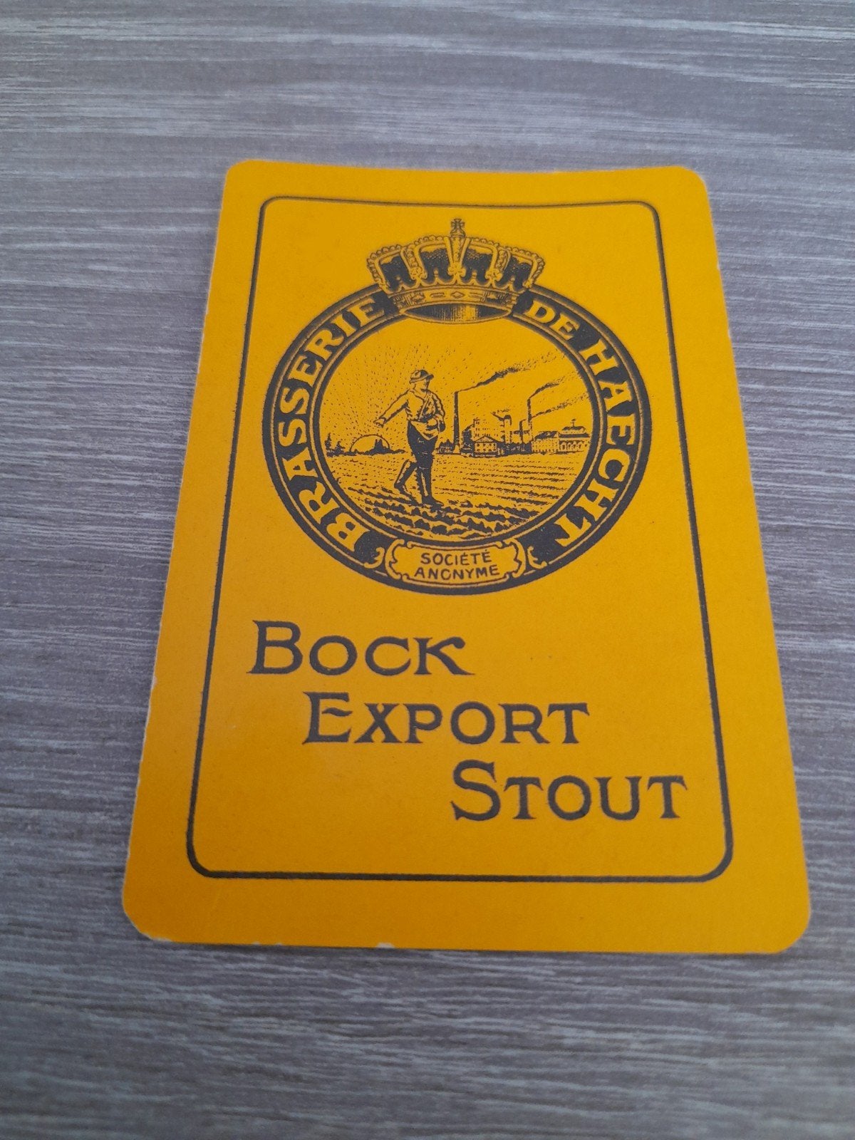 Carte à jouer Joker Bock Export Stout, Collections, Enlèvement ou Envoi