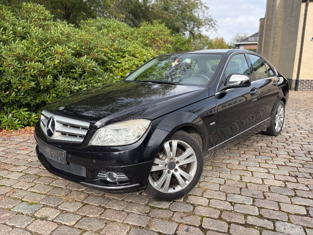 Mercedes-Benz Classe C 200 CDI de 2009 167000 km, Auto's, Automaat, Leder en Stof, Zwart, Particulier