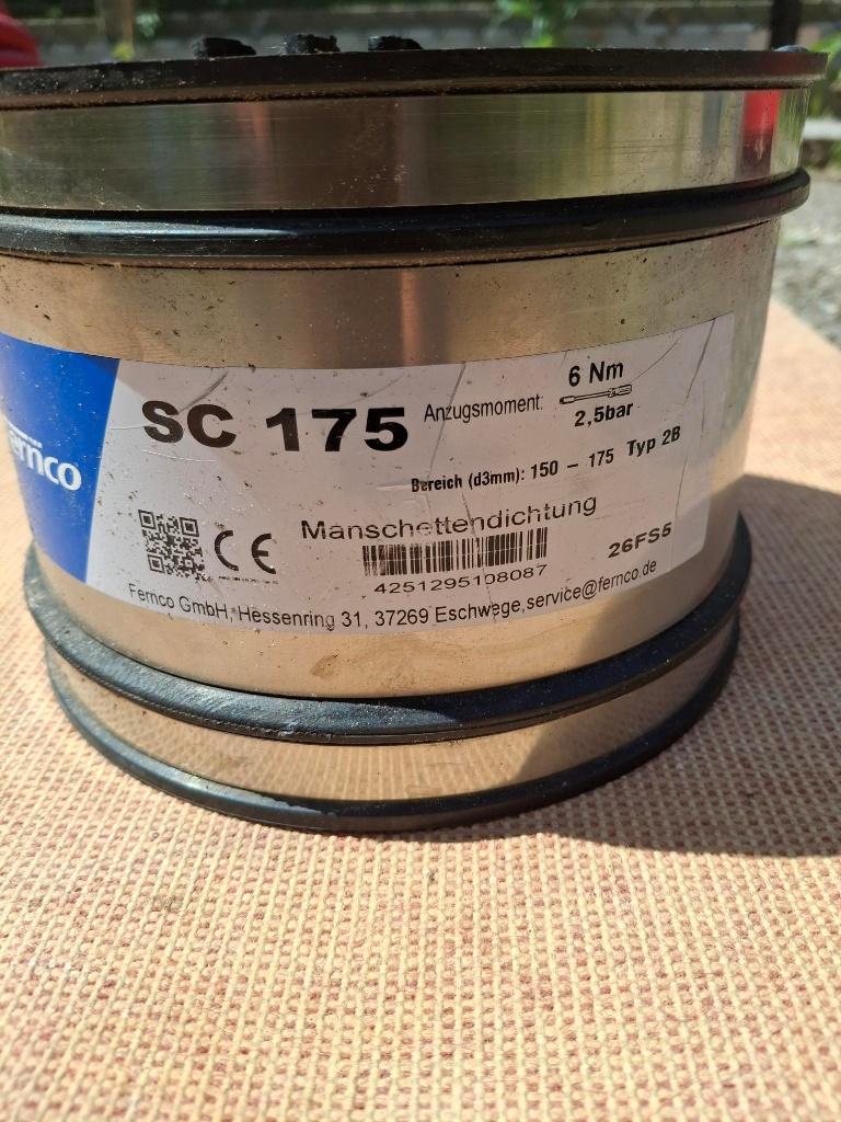 flexseal koppeling (mof), Ophalen, Nieuw, 80 mm of meer, Inox