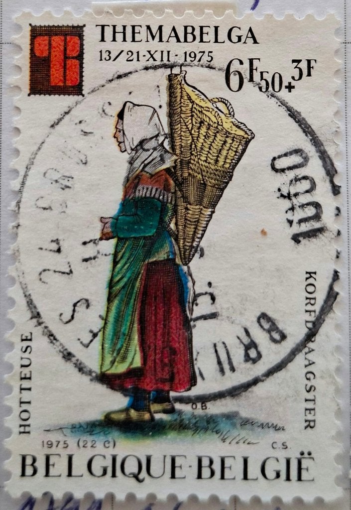 Timbres belges OBP 1789/94, Enlèvement ou Envoi, Affranchi, Timbre-poste, Autre