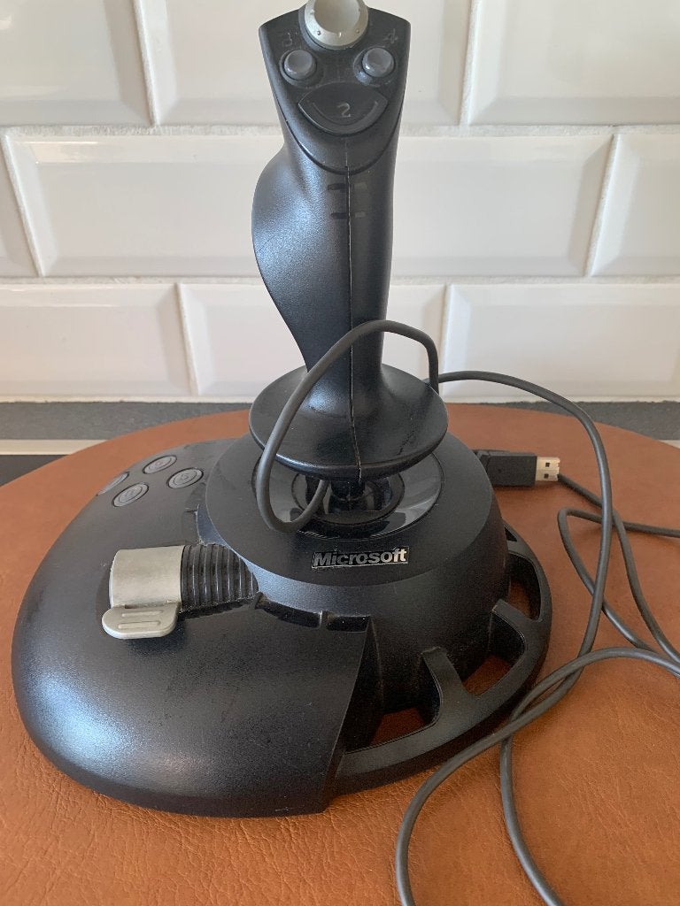 Microsoft SideWinder Precision 2 USB Joystick, Informatique & Logiciels, Enlèvement ou Envoi, Comme neuf