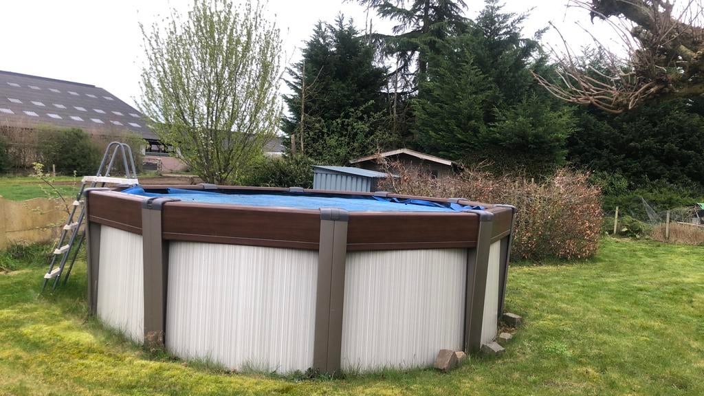 Volledig zwembad met installatie, Enlèvement, Utilisé, Piscines hors sol