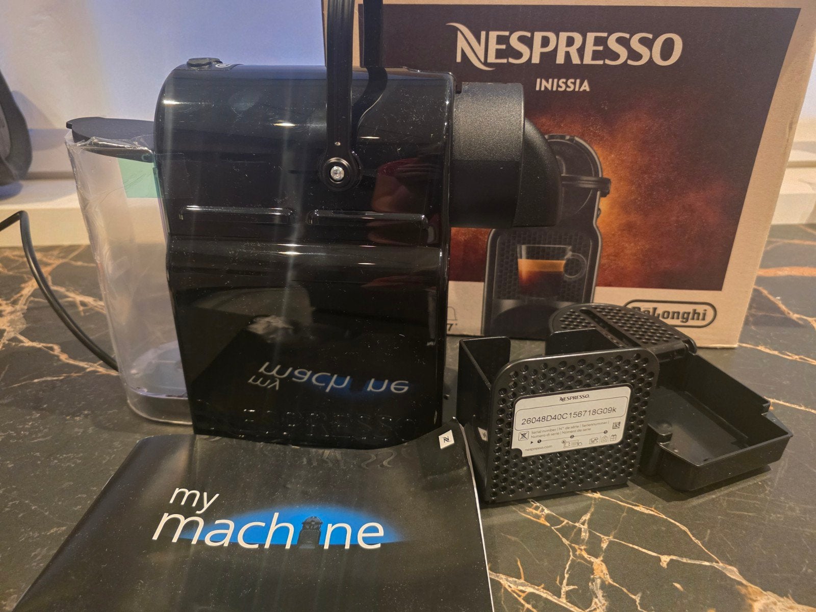 Nespresso Inissia Koffiemachine -  nieuw, Electroménager, Neuf, Enlèvement ou Envoi, De'Longhi, De'Longhi