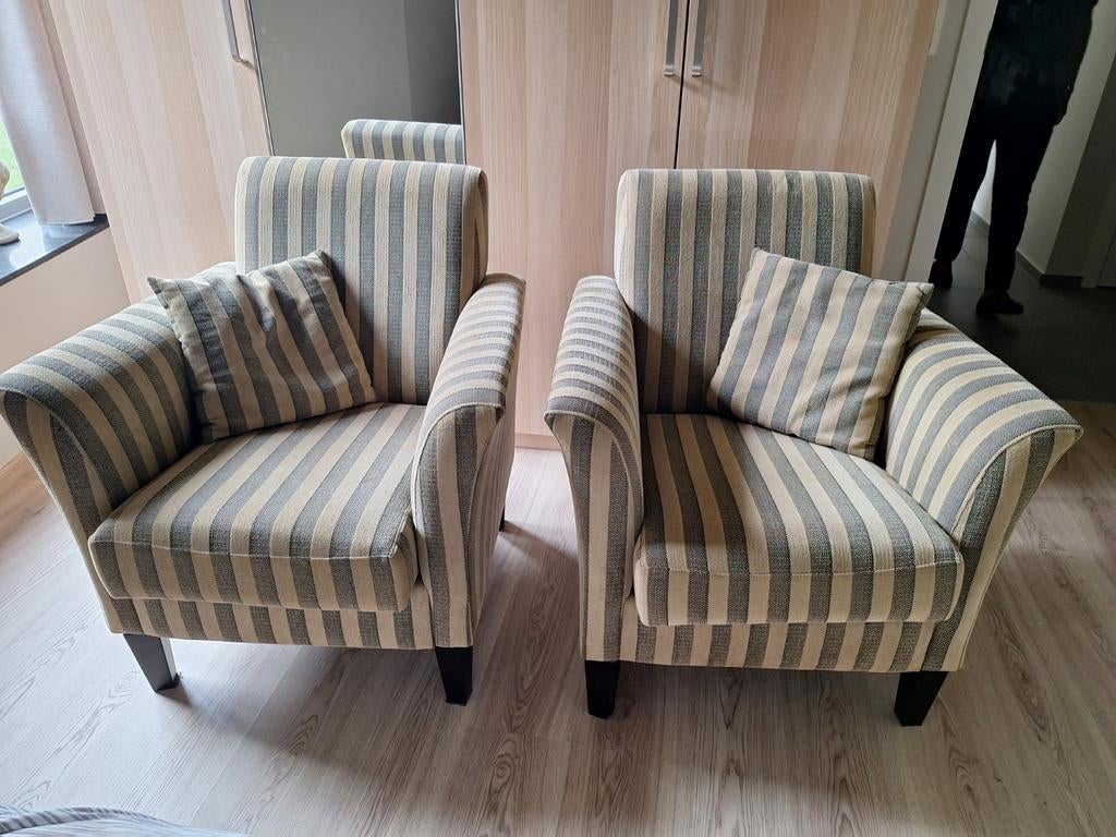 2 sièges club en tissu, Enlèvement, Tissus