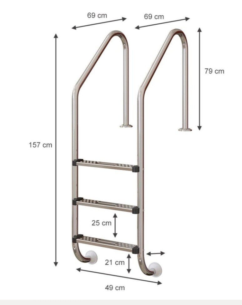 Zwembadladder