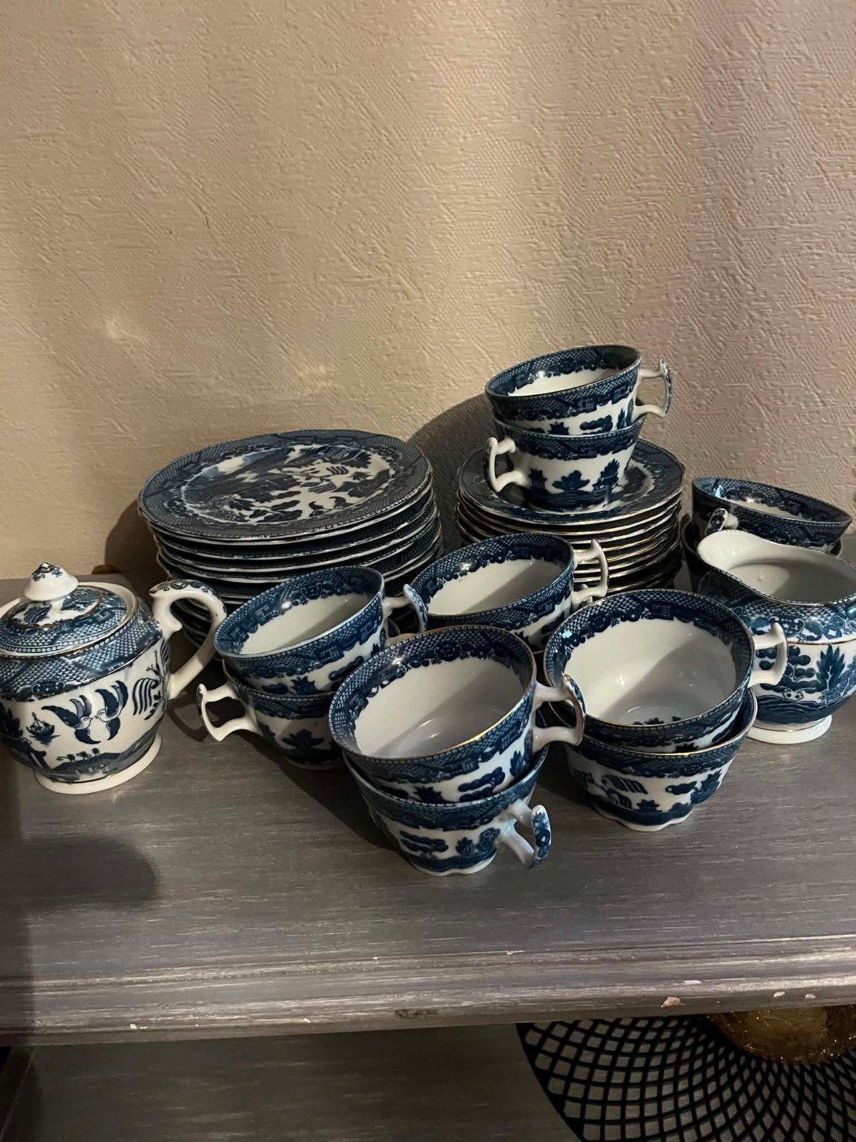 Koffieservies 12 personen, Ophalen