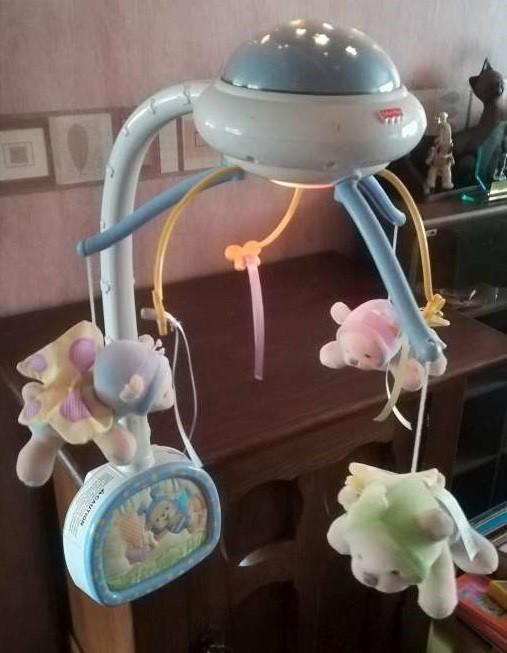 Mobiel Mattel, Ophalen of Verzenden, Zo goed als nieuw, Mobiel, Met licht