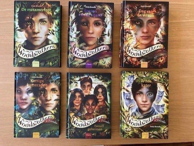 6 boeken Woodwalkers (en friends), Boeken, Kinderboeken | Jeugd | 10 tot 12 jaar, Ophalen, Zo goed als nieuw, Katja Brandis, Fictie
