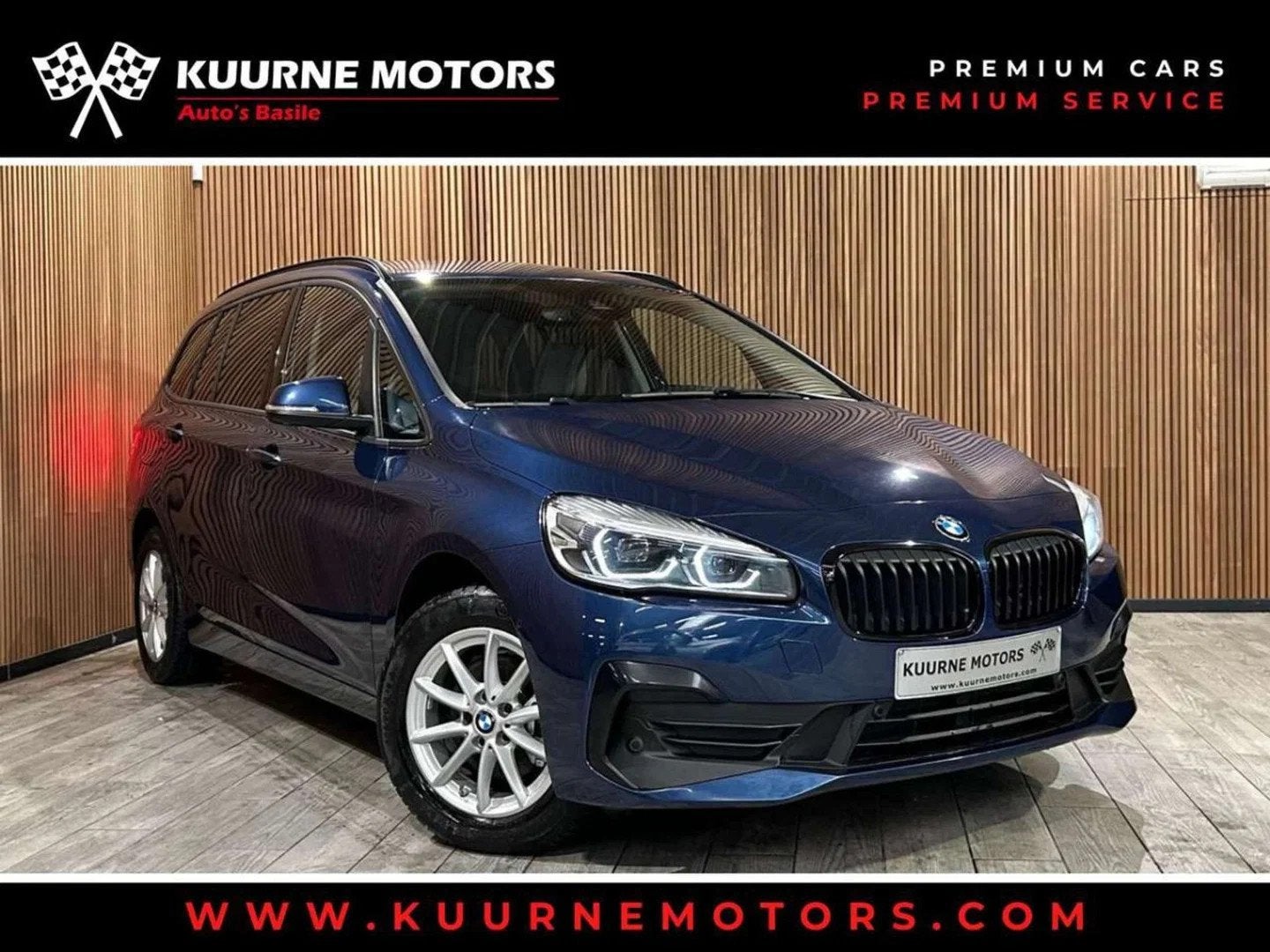 BMW 2 Serie 216 dA GT Alu16"/Led/Leder/Gps/Pdc/Dab *1j garan, Auto's, Automaat, 4 deurs, Gebruikt, Euro 6