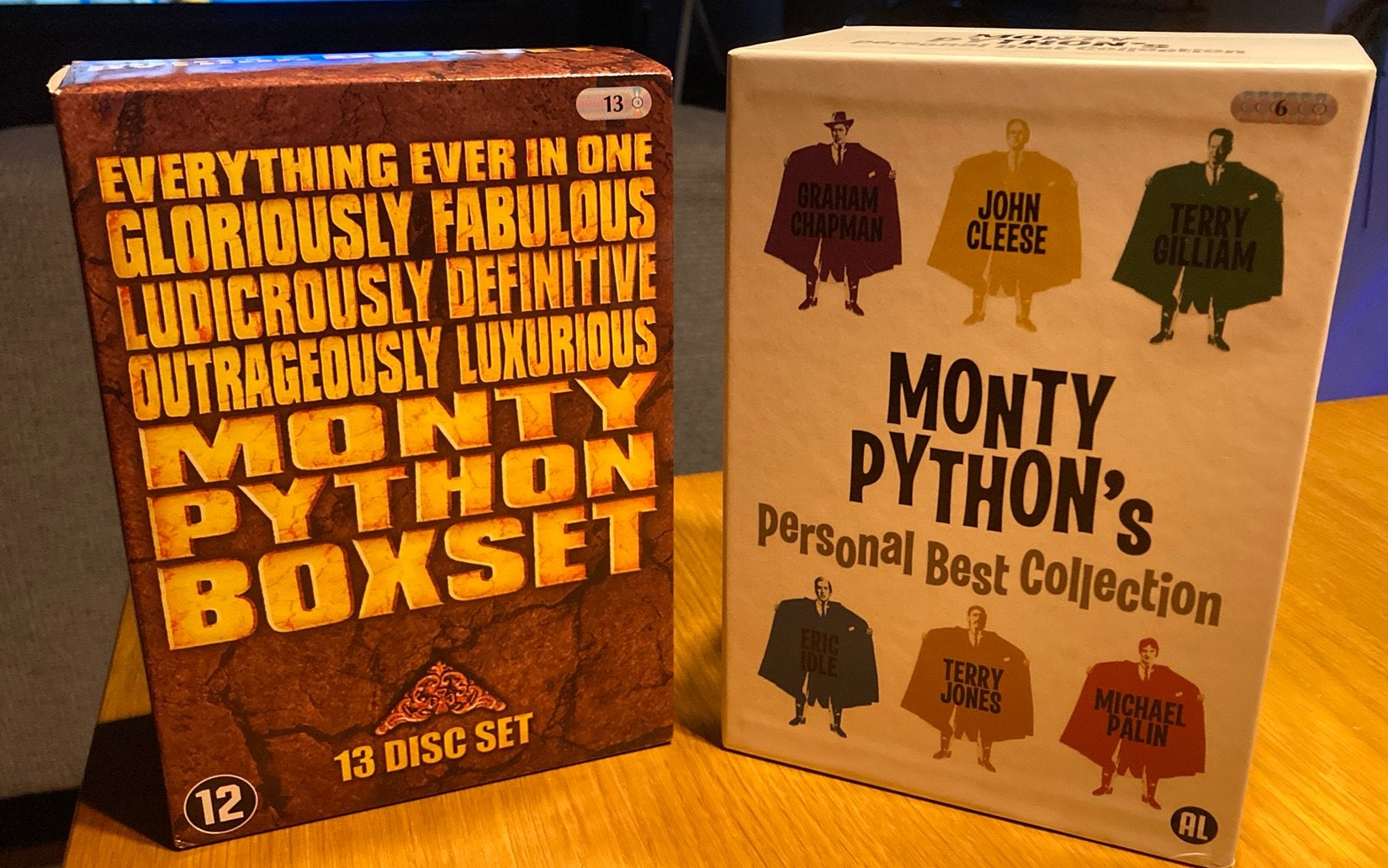 Coffret Monty Python et collection Personal Best, Enlèvement ou Envoi, Anglais, Néerlandais, Comédie britannique