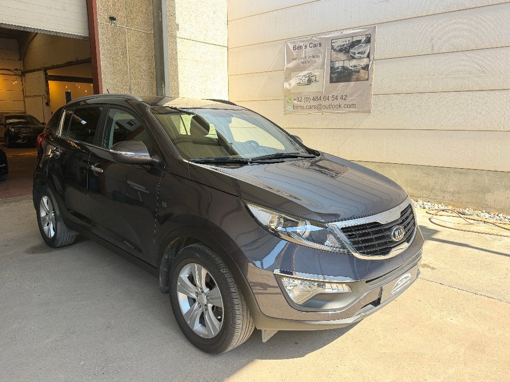 Kia New Sportage 1.6i met 35.000 KM  * Airco *, Autos, Kia, Entreprise, Boîte manuelle, Entretenue par le concessionnaire, Noir