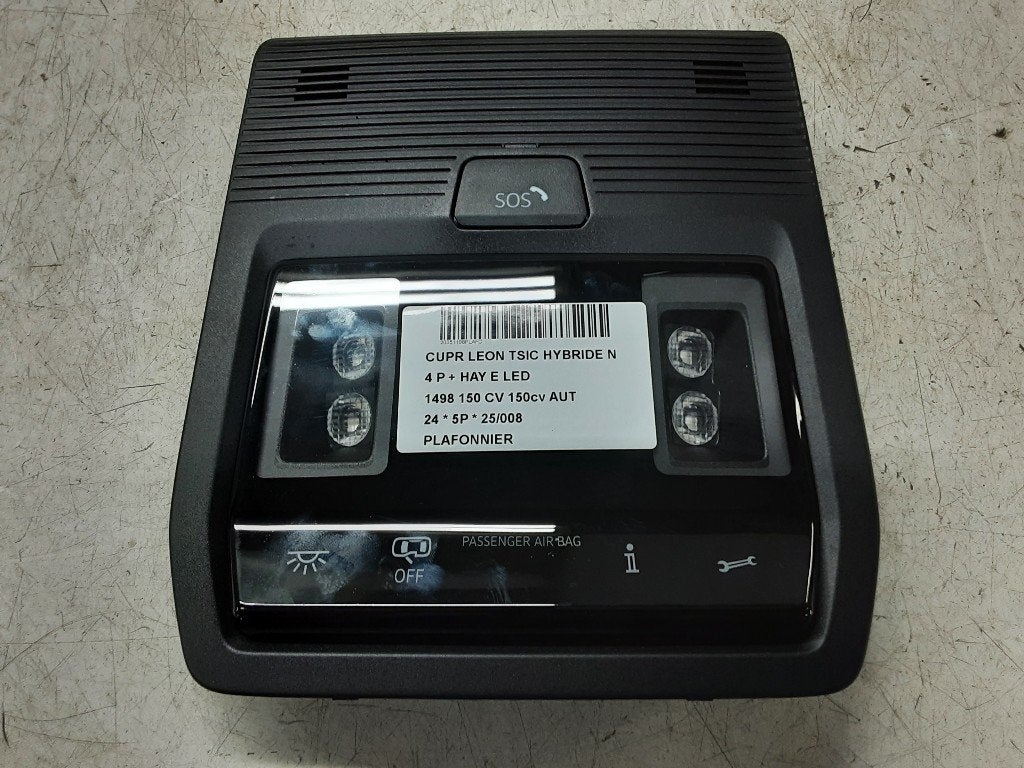 ECLAIRAGE DE PLAFONNIER Seat Leon (KLB) (5H0959561BM), Seat Deutschland GmbH, Service@seat.de, Utilisé, Seat