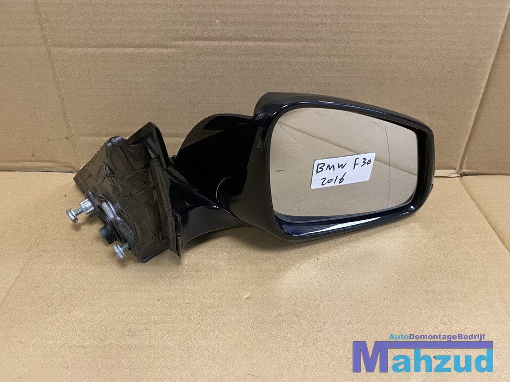 BMW 3 SERIE F30 Zwart rechts spiegel buitenspiegel 2011-2018, Auto-onderdelen, Petuelring 130
80788  Munich, DE, Gebruikt, Info@bmw.de