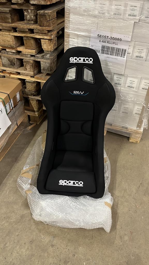 2x Sparco REV - bucketseat + sliders + brackets, Enlèvement, Neuf
